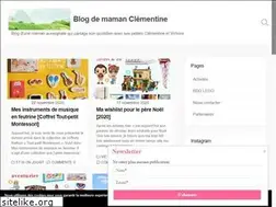 Sites similar to maman-clementine.com