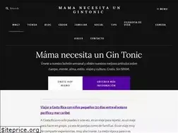 Sites similar to mamanecesitaungintonic.com