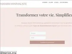 Sites similar to mamanminimaliste.com