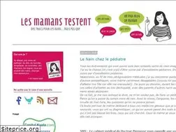Sites similar to mamanstestent.com