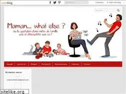Sites similar to mamanwhatelse.com