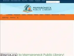 Sites similar to mamaronecklibrary.org