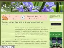 Sites similar to mamarosemary.com