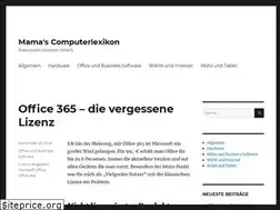 Sites similar to mamas-computerlexikon.de