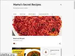 Sites similar to mamasecretrecipes.blogspot.com