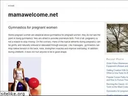Sites similar to mamawelcome.net