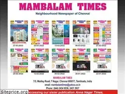 Sites similar to mambalamtimes.in