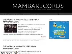 Sites similar to mambarecords.blogspot.com