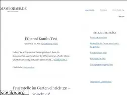 Sites similar to mambobaer.de