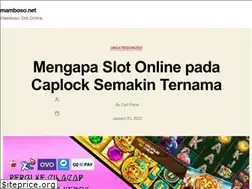 Sites similar to mamboso.net