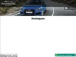 Sites similar to mambrinimotors.com.br