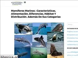 Sites similar to mamiferosmarinos.net