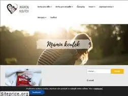 Sites similar to maminkoutek.cz