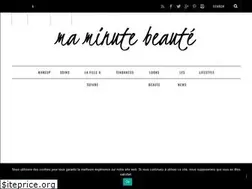 Sites similar to maminutebeaute.com