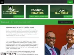 Sites similar to mamlakahillchapel.org