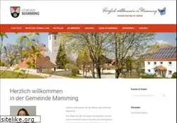 Sites similar to mamming.de