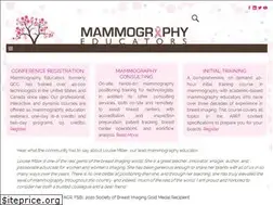 Sites similar to mammographyeducation.com