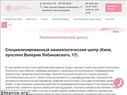 Sites similar to mammologycenter.com.ua
