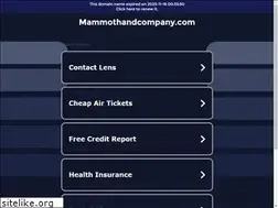 Sites similar to mammothandcompany.com