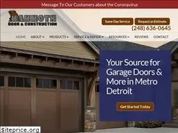 Sites similar to mammothdoor.com