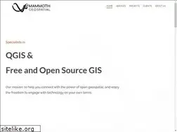 Sites similar to mammothmapping.com