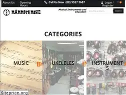 Sites similar to mammothmusicwa.com.au