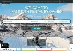 Sites similar to mammothrentalbyowner.com