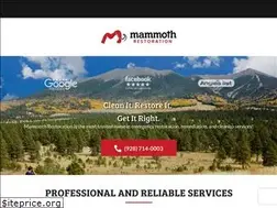 Sites similar to mammothrestorationaz.com
