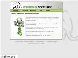 Sites similar to mammut-software.de