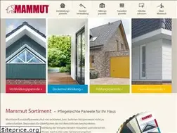 Sites similar to mammutpaneele.de