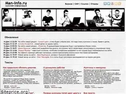 Sites similar to man-info.ru