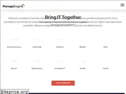 Sites similar to manageengine.it