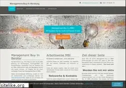 Sites similar to management-buy-in.com