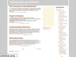 Sites similar to management-statistics.blogspot.com