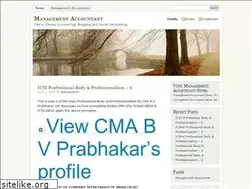 Sites similar to managementaccountant.wordpress.com