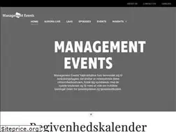 Sites similar to managementevents.dk