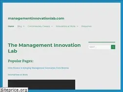 Sites similar to managementinnovationlab.com