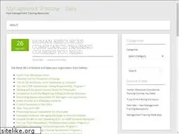Sites similar to managementtrainingeasy.com