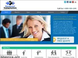 Sites similar to managementtraininginstitute.com
