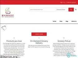 Sites similar to managemygroceries.ca