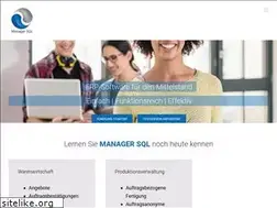 Sites similar to manager-sql.de
