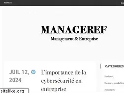 Sites similar to manageref.com