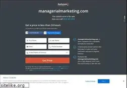 Sites similar to managerialmarketing.com
