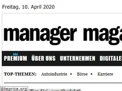 Sites similar to managermagazin.de