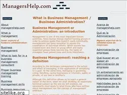 Sites similar to managershelp.com