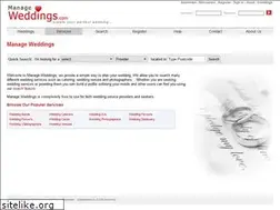 Sites similar to manageweddings.com