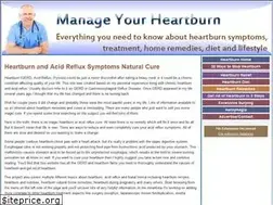 Sites similar to manageyourheartburn.com