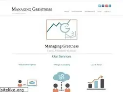 Sites similar to managinggreatness.com