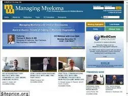 Sites similar to managingmyeloma.com