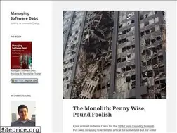 Sites similar to managingsoftwaredebt.com